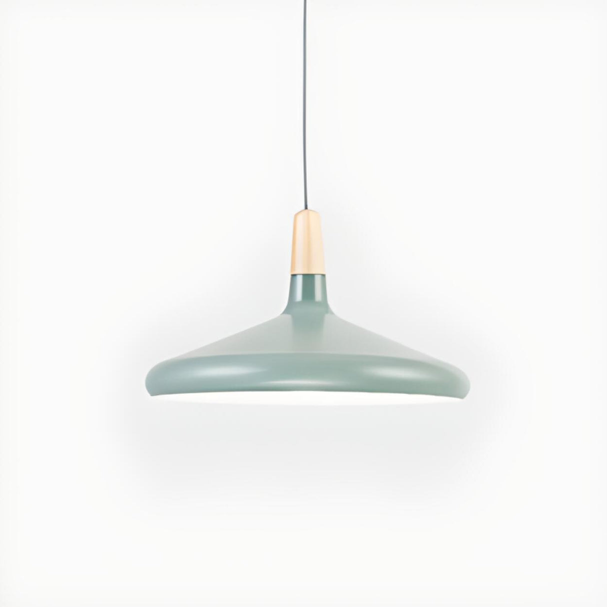 Modern Cone Conical Aluminum Pendant Light Flexible Length Image - 16