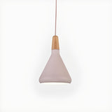 Modern Cone Conical Aluminum Pendant Light Flexible Length Image - 9