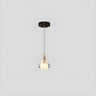 Modern Cone Crystal Teardrop Glass Pendant Light Image - 3