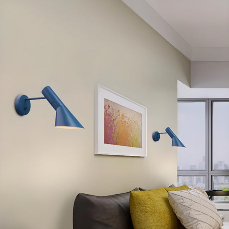 Modern Cone Design Adjustable Metal LED Wall Sconce Image - 2