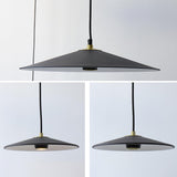 Modern Cone Iron LED Pendant Light Flexible Length Image - 10