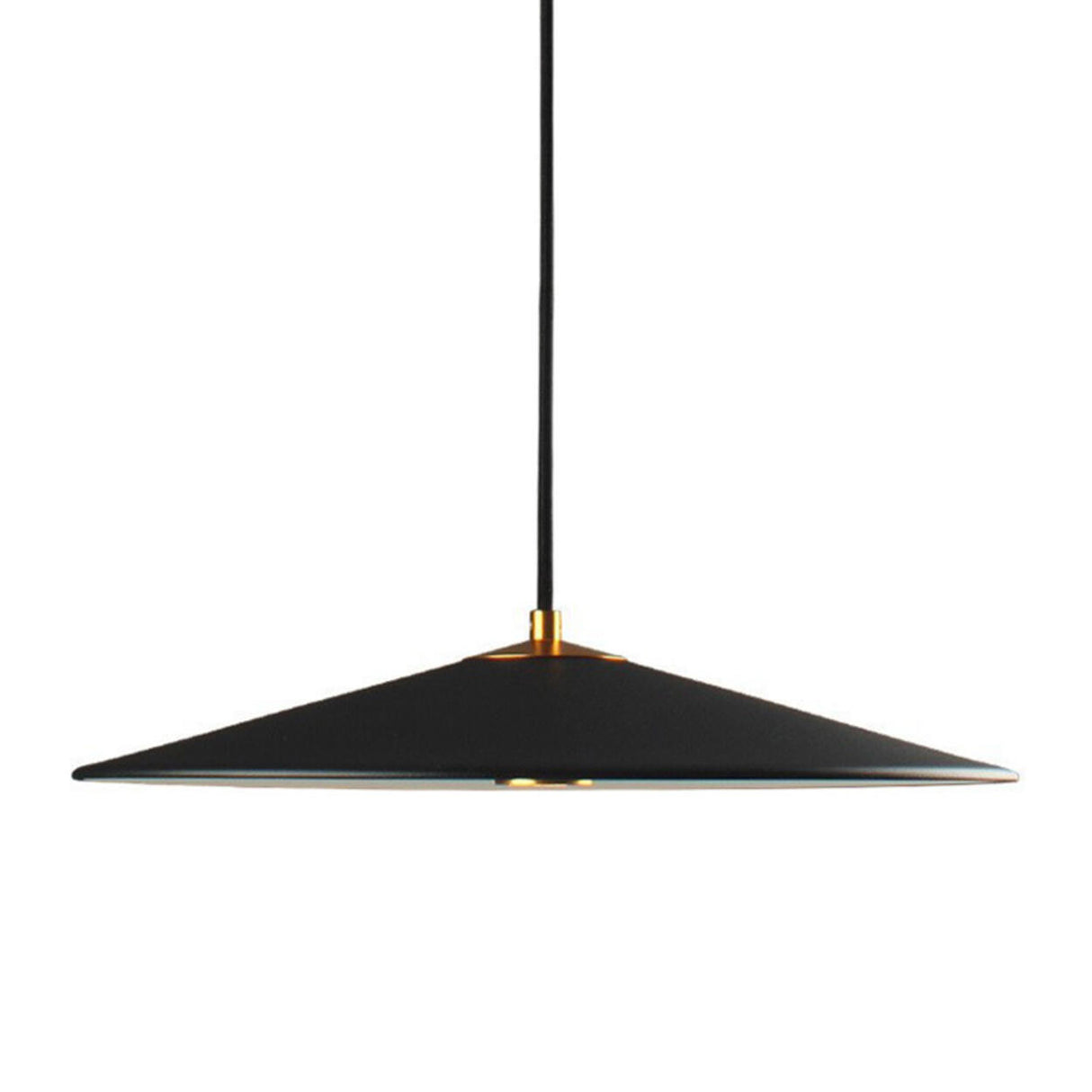 Modern Cone Iron LED Pendant Light Flexible Length Image - 9