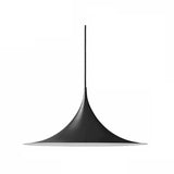 Modern Cone Metal Pendant Light for Kitchen Black Image - 6