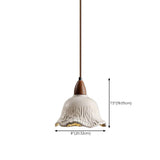 Modern Conical Gray Wooden Concrete Pendant Lights Image - 21