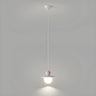 Modern Cream Resin White Globe Bedroom Pendant Light Image - 7