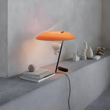 Modern Creative Beach Umbrella Orange LED Table Lamp Image - 3