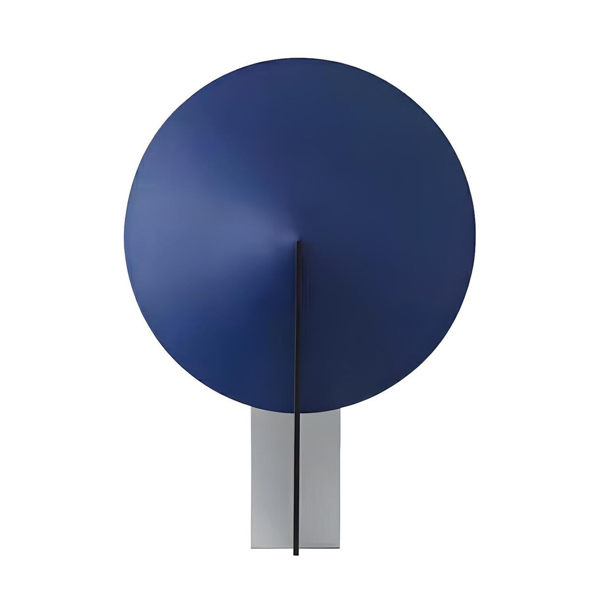 Modern Creative Blue Round Geometric Ambient Table Lamp Image - 7