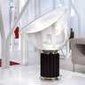 Modern Creative Bowl Shape Glass Shade Table Lamp Image - 1