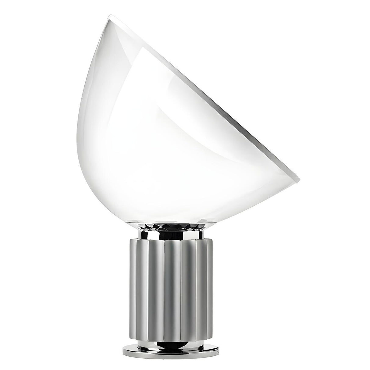 Modern Creative Bowl Shape Glass Shade Table Lamp Image - 8