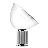 Modern Creative Bowl Shape Glass Shade Table Lamp Image - 8