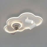 Modern Creative Cloud Multi-Light LED Ceiling Fan Light Image - 13