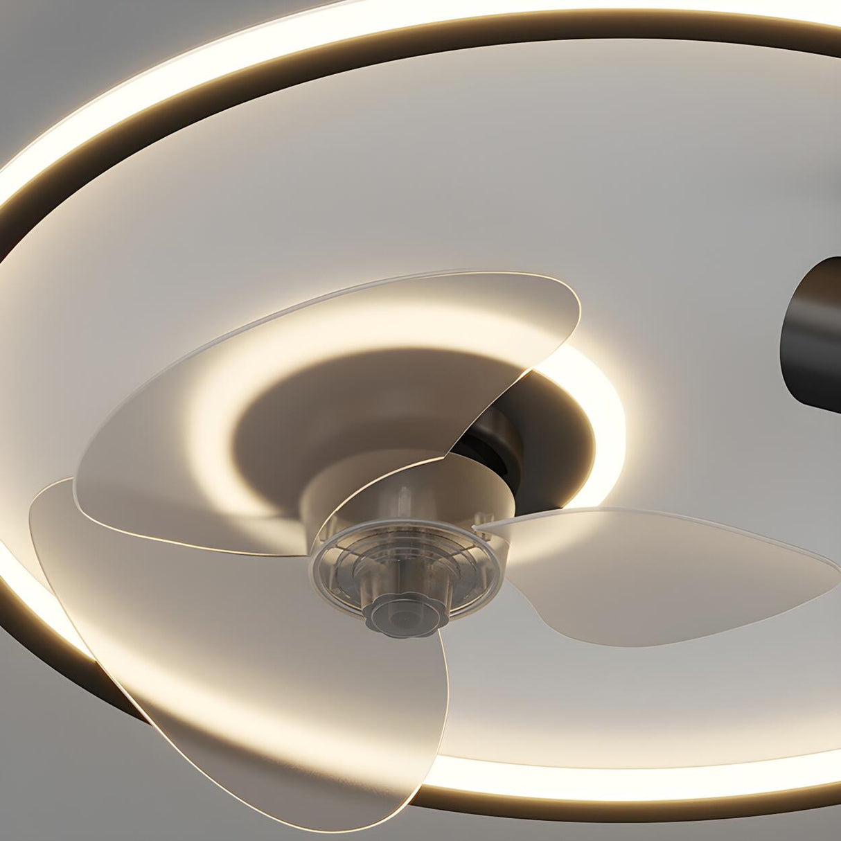 Modern Creative Cloud Multi-Light LED Ceiling Fan Light Image - 15