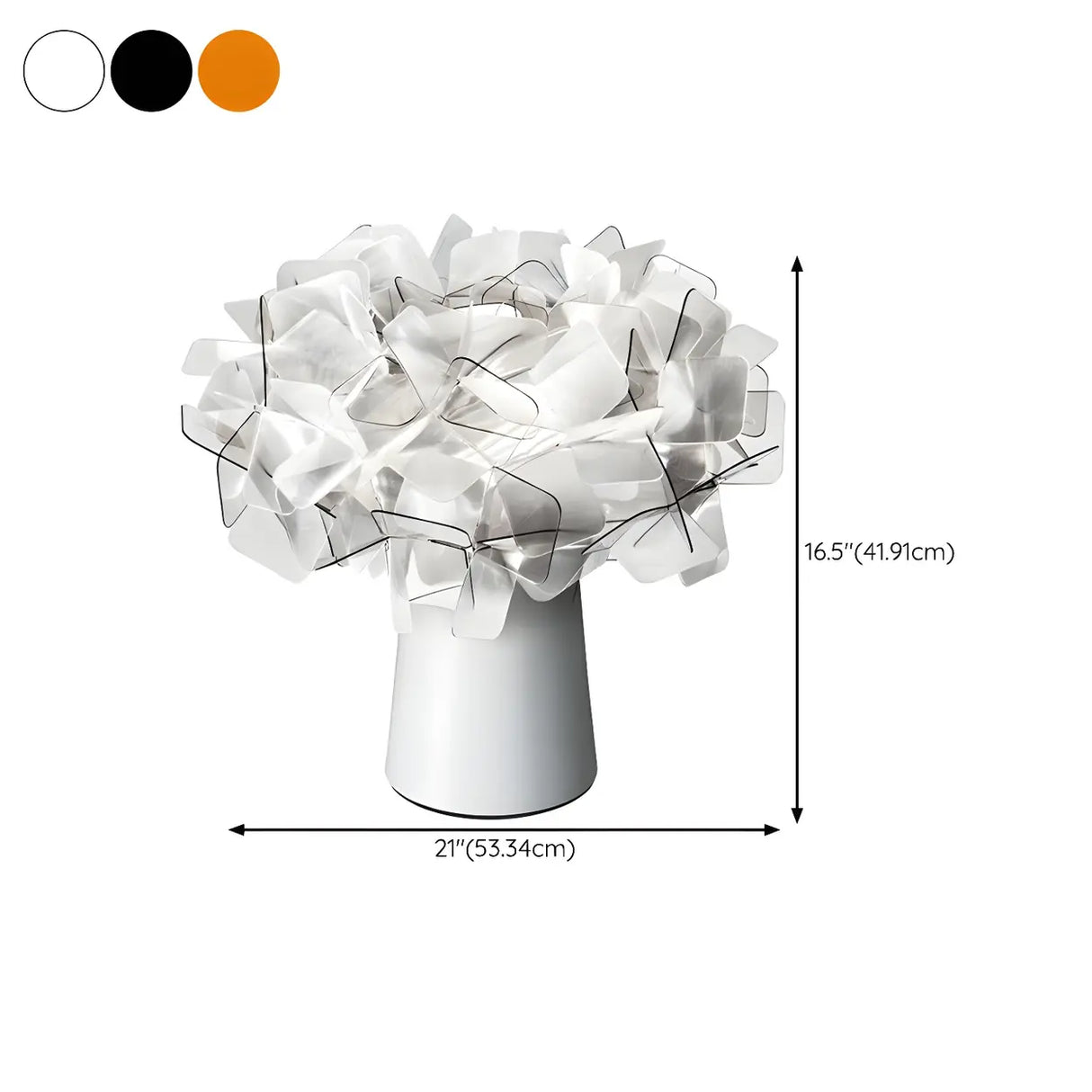 Modern Creative Flower Pot Shape Atmosphere Table Lamp 