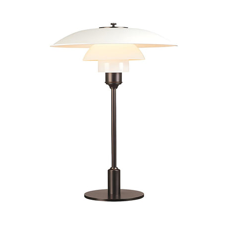 Modern Creative Multi-Layer Umbrella Glass Table Lamp Image - 2