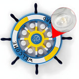 Modern Creative Nautical LED Ceiling Fan with Light Image - 11