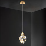 Modern Crystal Cluster String Led Pendant Light  Image - 7