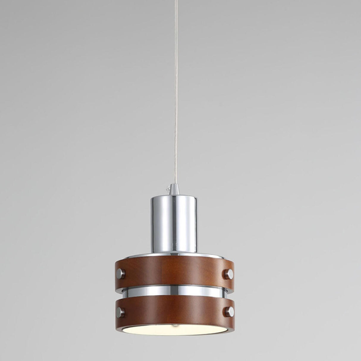 Modern Crystal Gold Cage Cylinder Pendant Lights Image - 8