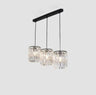 Modern Crystal Pendant Island Ceiling Light Trio Image - 5