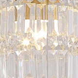 Modern Crystal Pendant Island Ceiling Light Trio Image - 9