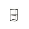 Modern Cube Open Metal Frame Black Multi-use Bookcase Image - 10