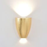 Modern Cup-Shaped Black Up Down Vanity Wall Light Image - 6