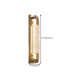 Modern Cylinder Clear Crystal Wall Sconce Light Image - 33