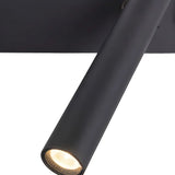 Adjustable LED Cylinder Bedside Reading Wall Light Image - 12