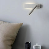 Adjustable LED Cylinder Bedside Reading Wall Light Image - 4