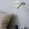 Adjustable LED Cylinder Bedside Reading Wall Light Image - 4