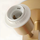 Modern Cylindrical Wall Sconce with Fabric Shade Image - 9