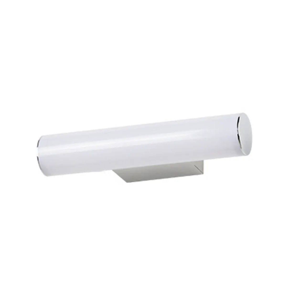 Modern Cylindrical White LED Bathroom Vanity Light Image - 2