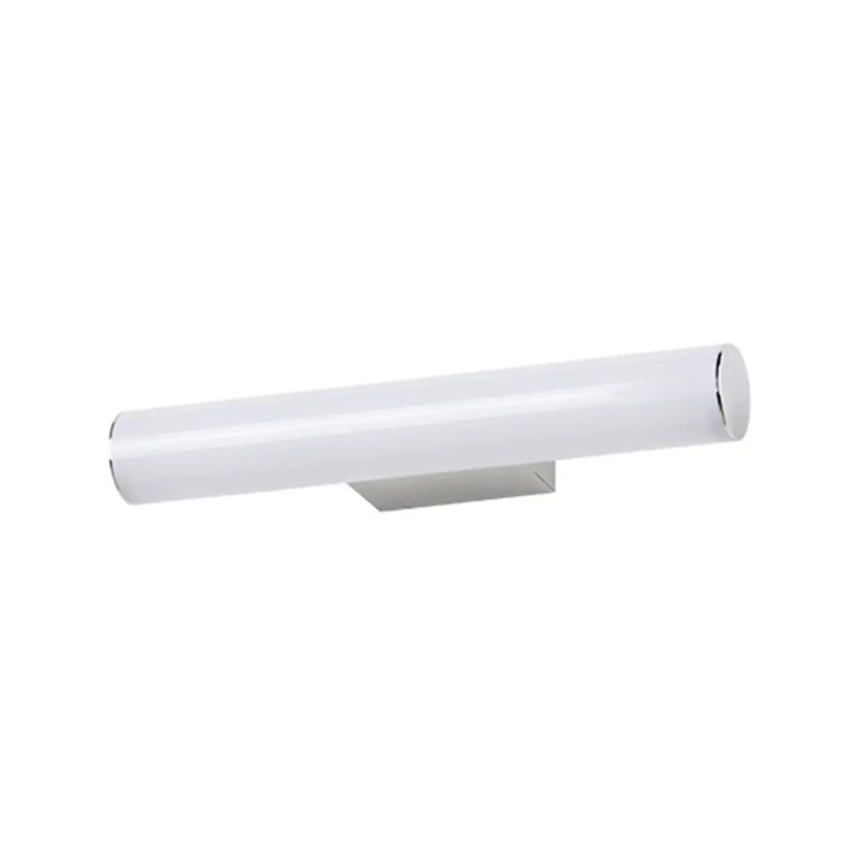 Modern Cylindrical White LED Bathroom Vanity Light Image - 3