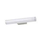 Modern Cylindrical White LED Bathroom Vanity Light Image - 3