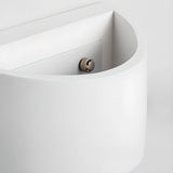 Modern Cylindrical White Up Down LED Wall Sconce Image - 13