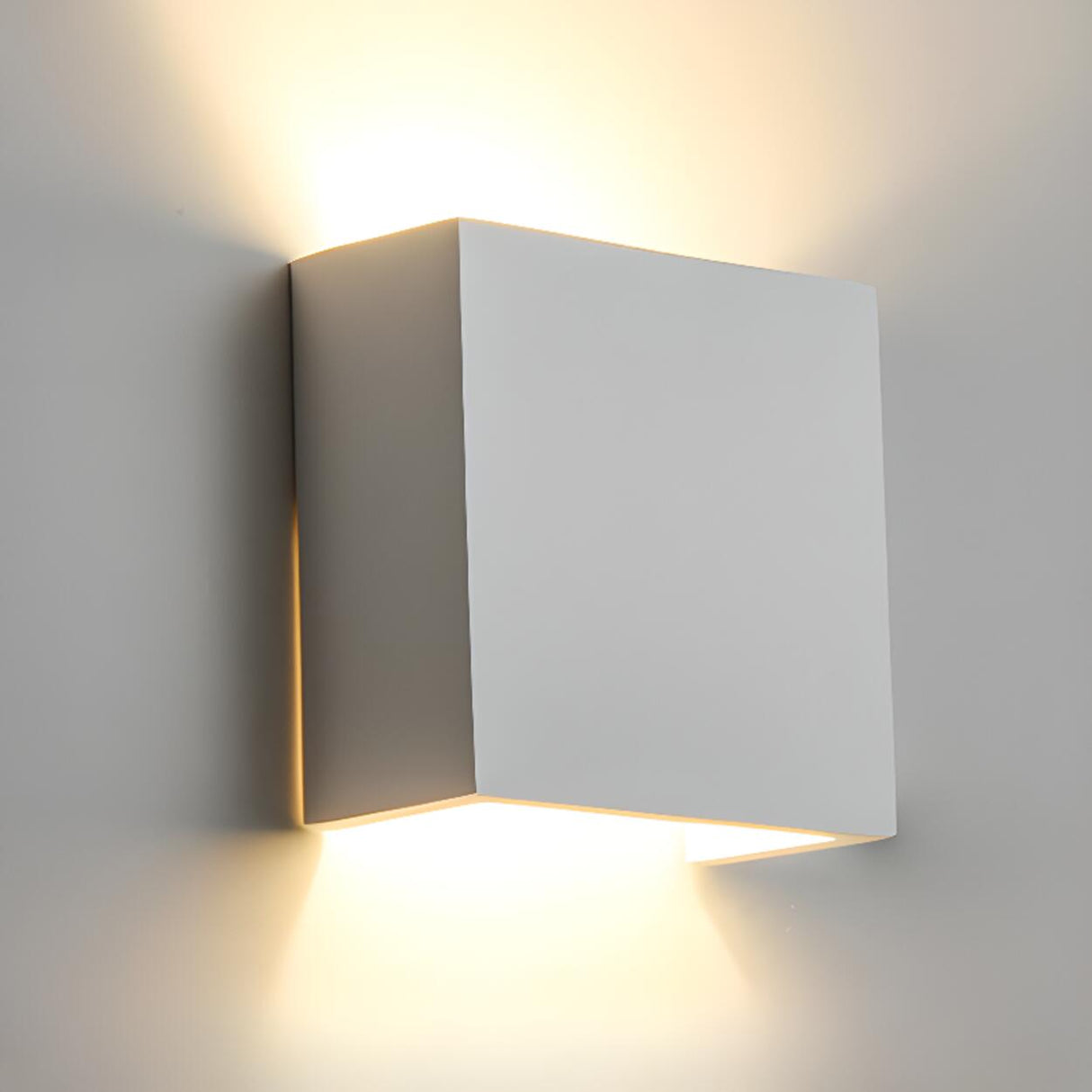 Modern Cylindrical White Up Down LED Wall Sconce Image - 6