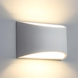 Modern Cylindrical White Up Down LED Wall Sconce Image - 8