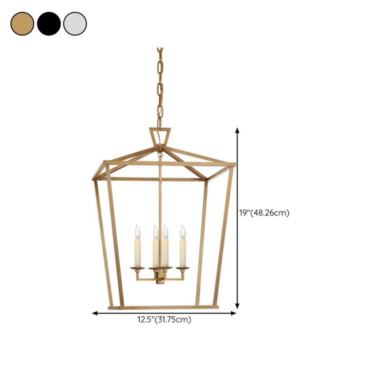 Modern Dining Room Candle Bulbs Silver Lantern Chandelier 