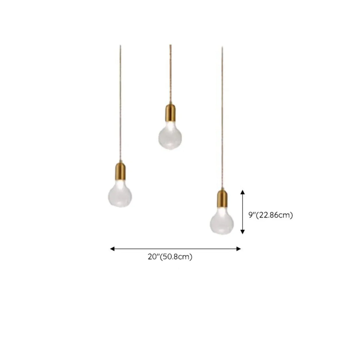 Modern Dining Room Clear Glass Ball Pendant Light Image - 16