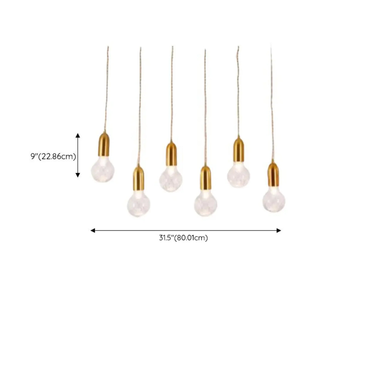 Modern Dining Room Clear Glass Ball Pendant Light Image - 19