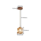 Modern Dining Room Cognac Cone Amber Glass Pendant Light Set Image - 19