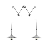 Modern Dining Room Metal Pulley System Pendant Light Image - 11