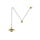 Modern Dining Room Metal Pulley System Pendant Light Image - 2