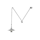 Modern Dining Room Metal Pulley System Pendant Light Image - 5