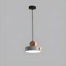 Modern Dining Room Multi-Color Cylinder Pendant Light Image - 5