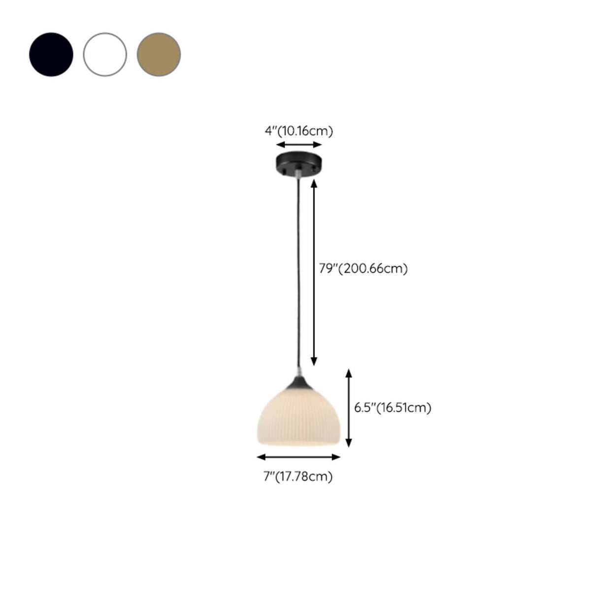 Modern Dome Chic Multicolor Glass Pendant Light 