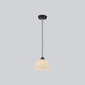 Modern Dome Chic Multicolor Glass Pendant Light Image - 2