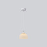 Modern Dome Chic Multicolor Glass Pendant Light Image - 3