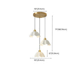 Modern Dome Gold Minimalist Bedroom Pendant Light Image - 15