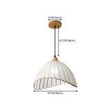 Modern Dome Shell Pendant Light Dining Room Flexible Length #size