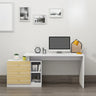 Modern Drawers Storage Rectangular Wood Computer Desk Image - 7